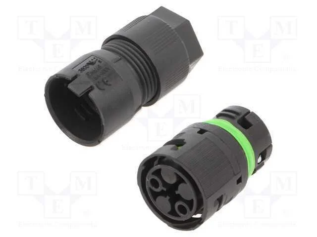 Conector: de alimentação, terminal parafusado, fê.