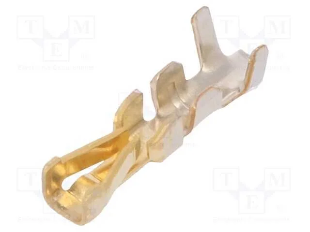 Contacto, f&ecirc;mea, dourado, 30AWG&divide;26AWG, Minitek, c.