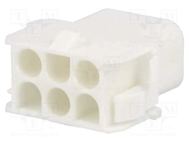 Ficha, Fio-Fio, Macho/F&ecirc;mea, Mlx, 6,35mm, Pin: 6, Sistema: 2x3