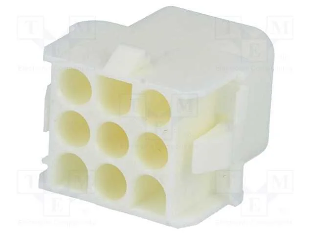 Ficha, Fio-Fio, Macho/F&ecirc;mea, Mlx, 6,35mm, Pin: 9, Sistema: 3x3