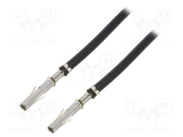 Contacto, f&ecirc;mea, estanhado, 18AWG, MLX, com cabo,.