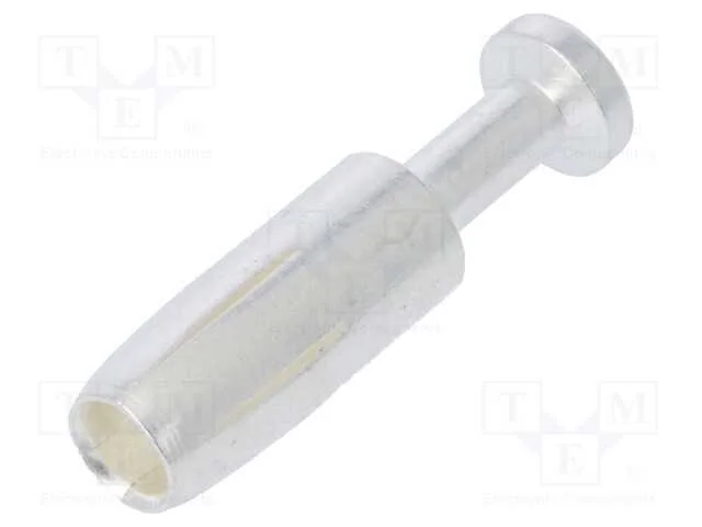 Contacto, fêmea, liga em cobre, prateado, 1,5mm2,.
