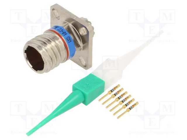 Conector: militar, tamanho 9, MIL-DTL-38999 Serie.