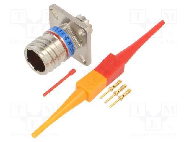Conector: militar, tamanho 9, MIL-DTL-38999 Serie.