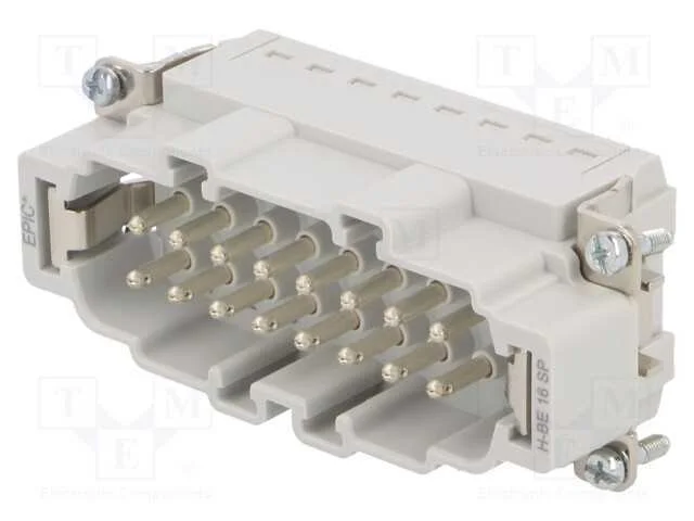 Conector: HDC, inserto de contatos, macho, EPIC H.
