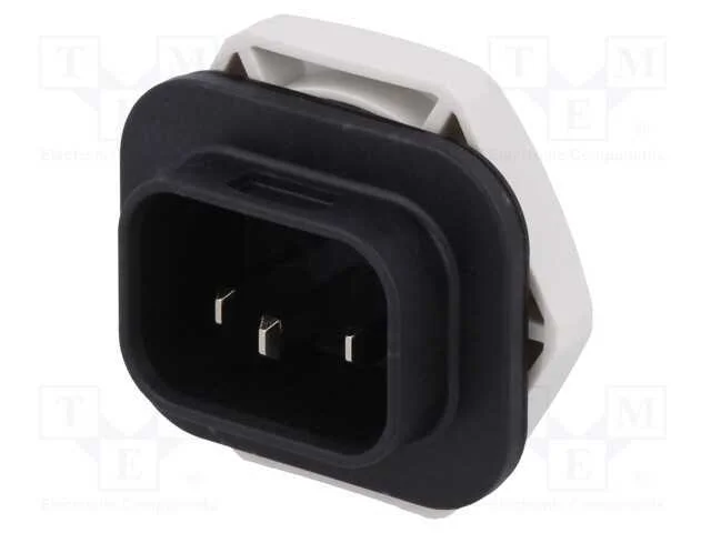 Conector: de alimentação, conector 6,3x0,8mm, mac.