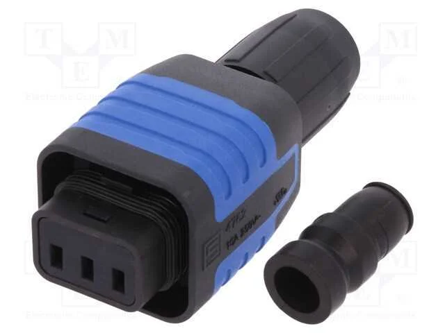 Conector: de alimentação, terminal parafusado, fê.