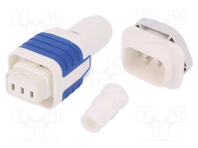 Conector: de alimentação, macho + fêmea, 4455,476.