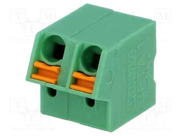 Pcb Bloco Terminal, Angulares, 5mm, Faixas: 2, para Pcb, 0,2÷1mm2