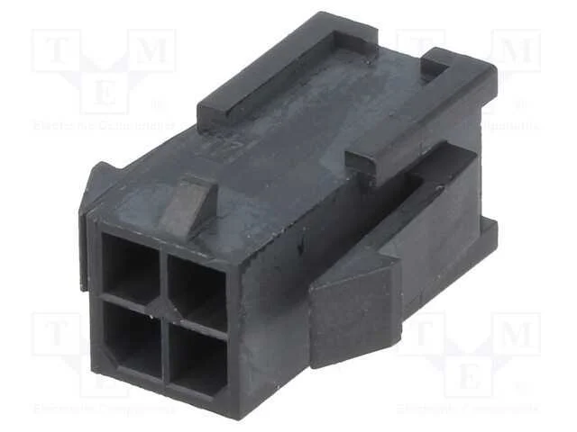 Ficha, Fio-Placa, Macho, Mf30, 3mm, Pin: 4, Sem Contactos
