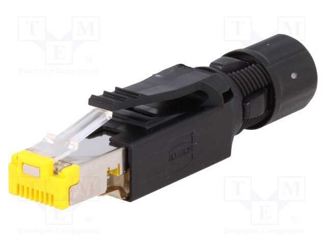 Ficha, RJ45, PIN: 8, Cat: 6, blindadas, Sistema: .