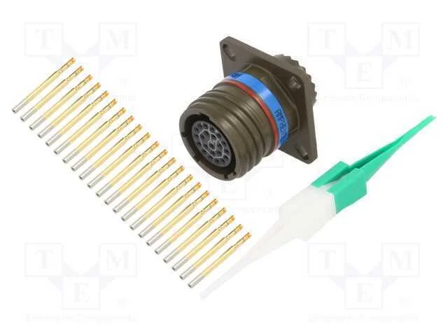 Conector: militar, tamanho 13, MIL-DTL-38999 Seri.