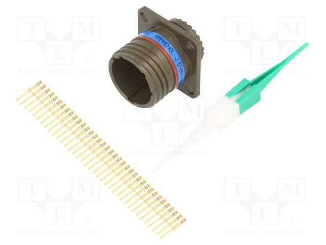 Conector: militar, Tamanho 15, MIL-DTL-38999 Seri.