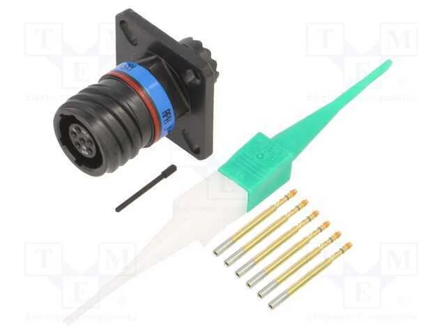 Conector: militar, tamanho 9, MIL-DTL-38999 Serie.