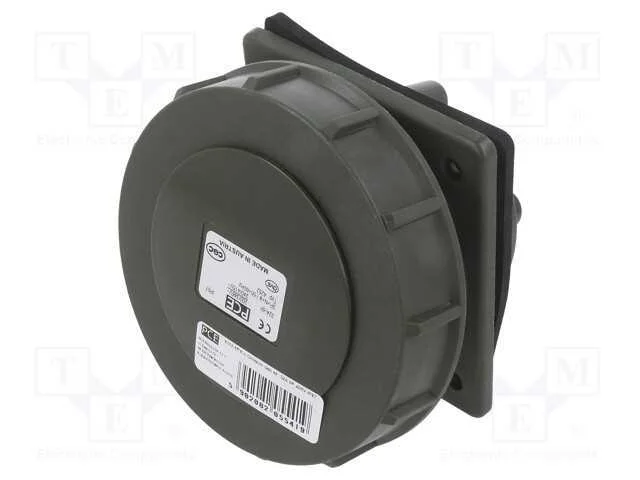 Conector: de alimentação AC 3 fases, tomada, fême.
