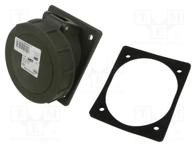 Conector: de alimentação AC 3 fases, tomada, fême.