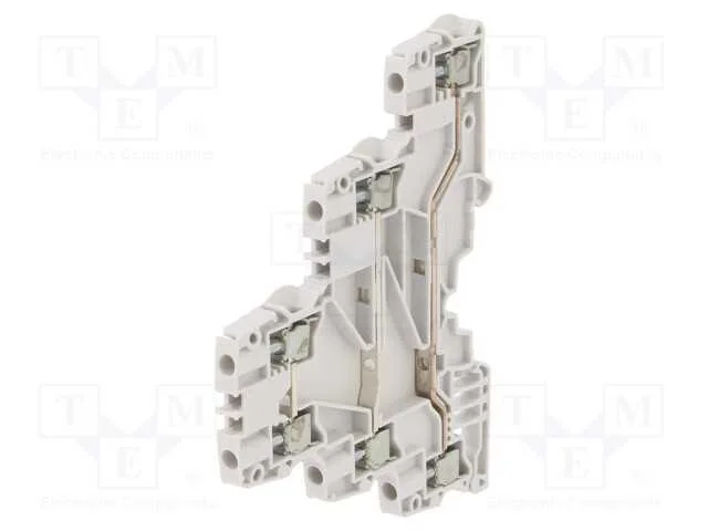 Conector: de carril, SNK, 0,2÷4mm2, faixas: 3, br.