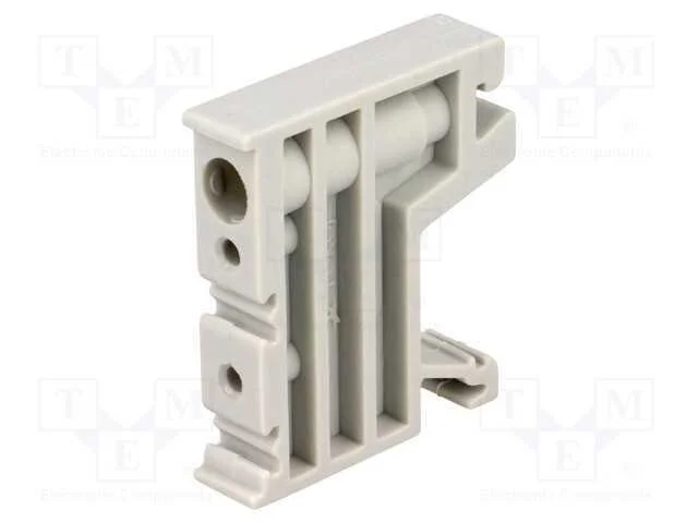 Suporte, cinzenta, Larg: 10mm, poliamida, TS35, -.