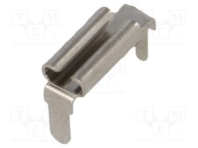 Conetor: plano, 2,8mm, 0,8mm, macho, THT, latão, .