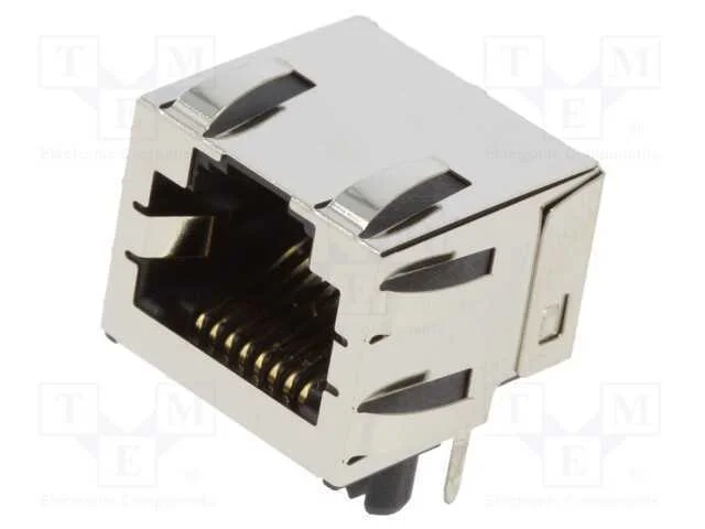 RJ-45InvertedModjackW/KeepoutFeature8Ckt