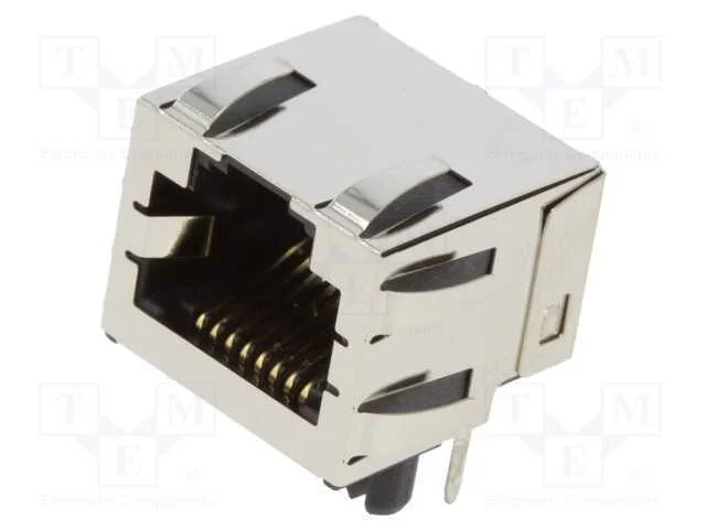 RJ-45InvertedModjackW/KeepoutFeature8Ckt