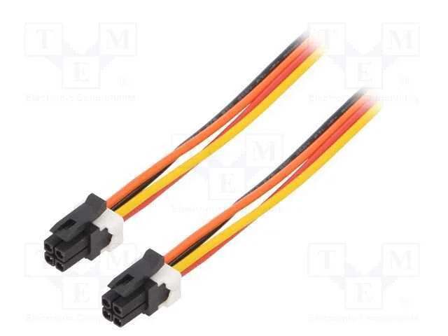 Microfit 4 Circuit 1m Cabo Assembly
