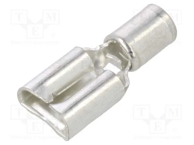 Conetor: plano, 6,3mm, 0,8mm, macho, 1,5÷2,5mm2, .