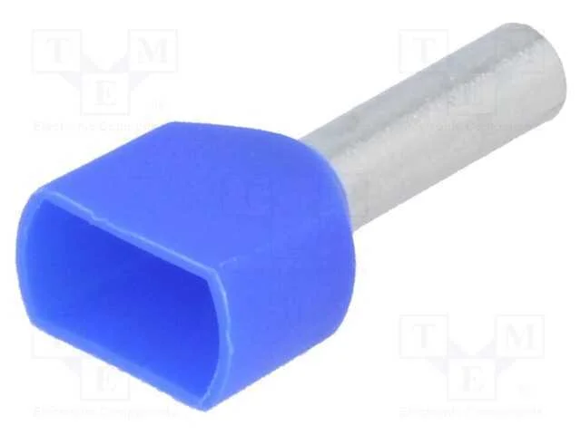 Terminal: rolo, isolada,dupla, cobre, 2,5mm2, 13m.