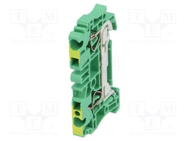 Conector: de carril, 2,5mm2, faixas: 1, braçadeir.
