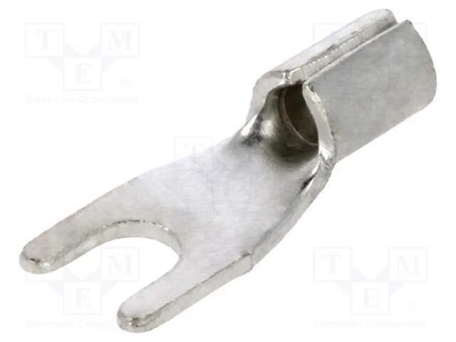 Terminal: terminal forquilha, M3, 0,25÷1,5mm2, ce.