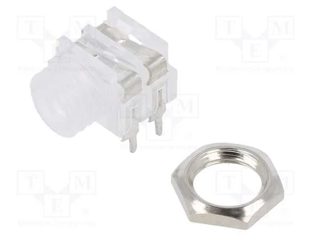 Tomada, Jack 3,5mm, Fêmea, Mono, Faixas: 2, Angulares 90, Tht, S6