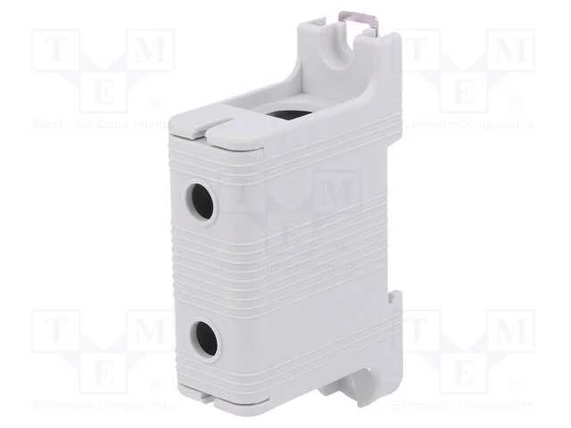 Conector: de Carril, 95mm2, Faixas: 1, Braçadeiras: 2, Cinzenta