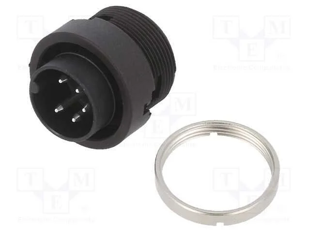 Conector: Redondos, 678, 150v, Pin: 5, Tomada, Macho, Solda, 6a, Ip40