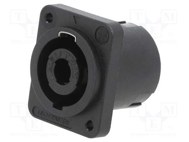 Speakon Painel 4pole Black
