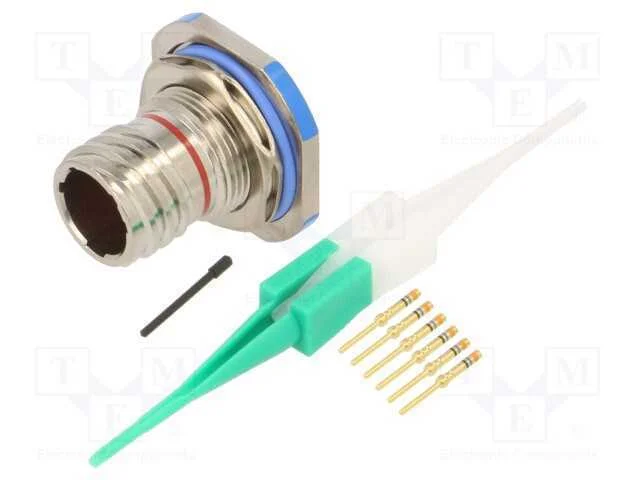 Conector: militar, tamanho 9, MIL-DTL-38999 Serie.