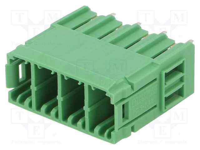 Bloco terminal separável, 7,62mm, faixas: 4, simp.