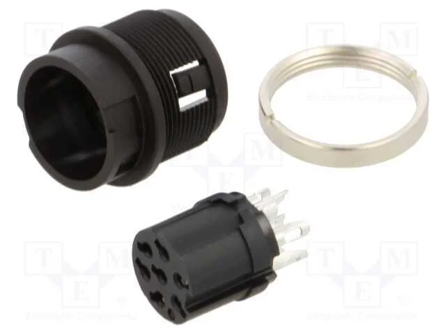 Conector: Redondos, 678, 32v, Pin: 7, Tomada, Fêmea, Solda, 5a, Ip40