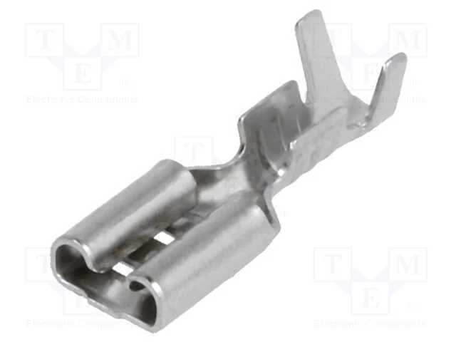Conetor: plano, 4,8mm, 0,5mm, macho, 0,5÷1,25mm2,.