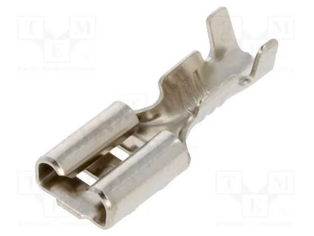 Conetor: plano, 4,8mm, 0,8mm, macho, 0,5÷1,25mm2,.