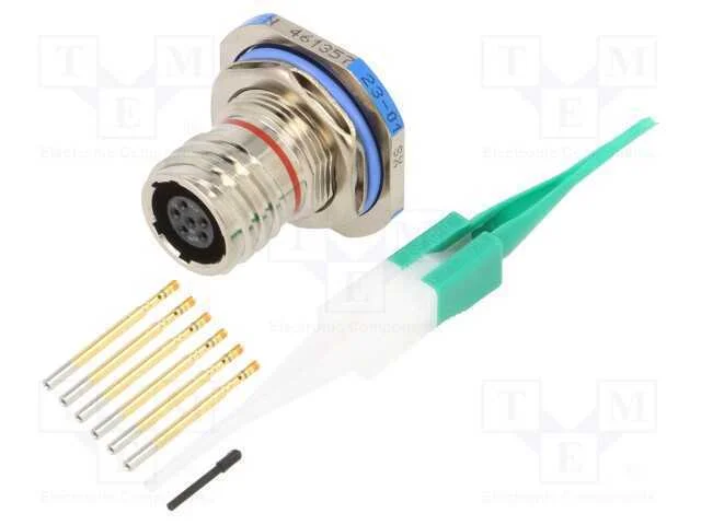 Conector: militar, tamanho 9, MIL-DTL-38999 Serie.