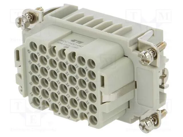 Conector: Hdc, F&ecirc;mea, Hdd, Pin: 42, 42+Pe, Tamanho 4, Sem Contactos