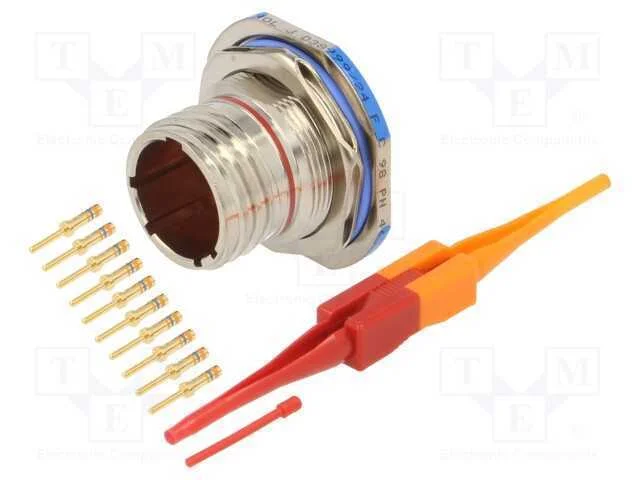 Conector: militar, tamanho 13, MIL-DTL-38999 Seri.