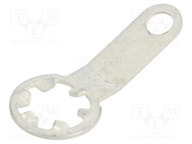 Terminal: Eletromagnético de Potência, 0,45mm, M4, : 4,4mm, Solda