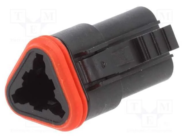 Conector: Automotive, Ml-Xt, Fêmea, Ficha, com Cabo, Pin: 3, Preta