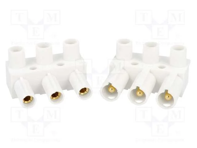 Conector: Bloco terminal separável, terminal para.
