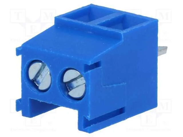 PCB bloco terminal, angulares 90, 3,5mm, faixas: .