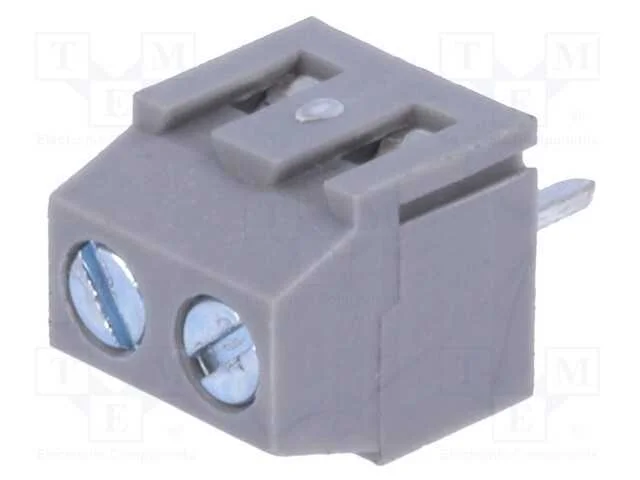 PCB bloco terminal, angulares 90, 3,81mm, faixas:.