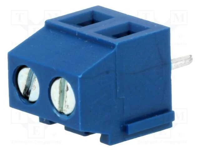 Pcb Bloco Terminal, Angulares 90, 3,81mm, Faixas: 2, para Pcb
