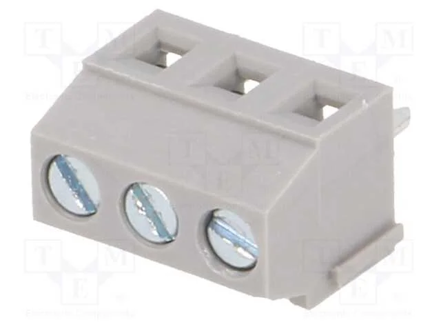 Pcb Bloco Terminal, Angulares 90, 3,81mm, Faixas: 3, para Pcb