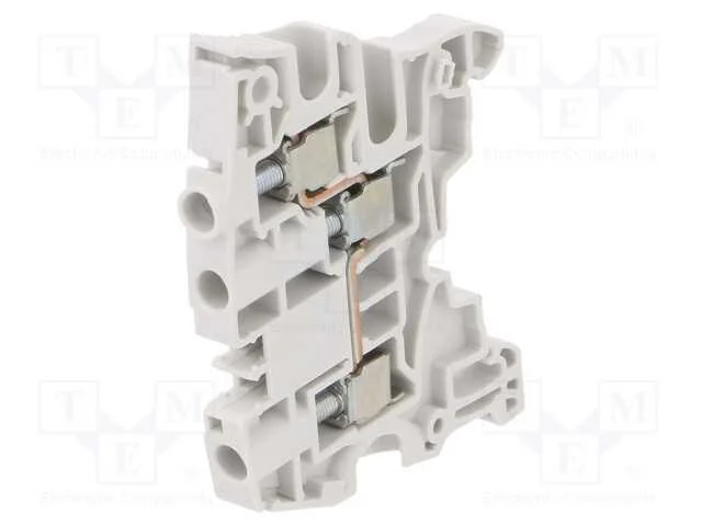 Conector: de carril, SNK, 0,2÷6mm2, faixas: 1, br.
